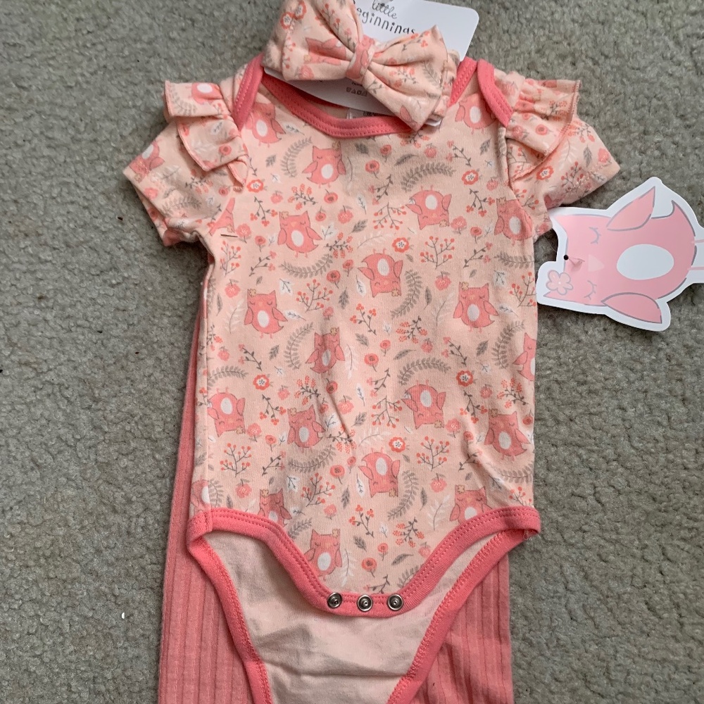 Little Beginnings 3piece Set 3-6m